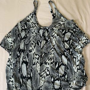 New York & Company Shoulder Top